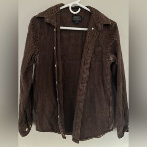 Men’s Pendleton button down long sleeve shirt